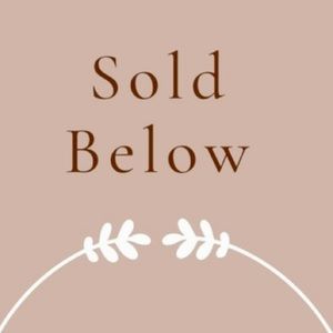 Everything below is sold